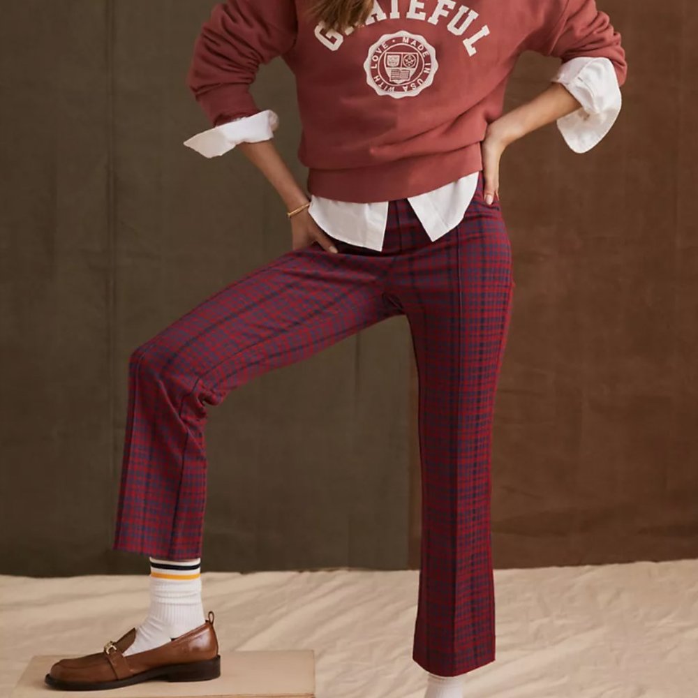 Anthropologie Maeve The Margot Kick Flare Pants